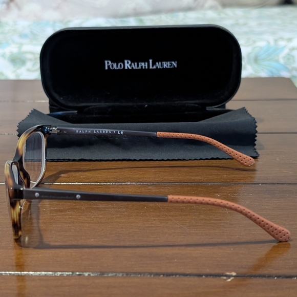 Polo Ralph Lauren Glasses Frames, RL 6135 Tortoiseshell, Case + Cleaning Cloth - Picture 5 of 7